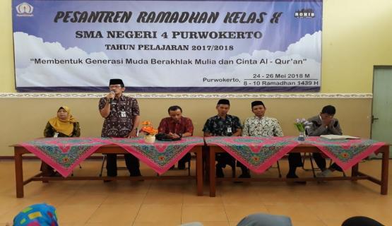 Pesantren Romadhon 24-26 Mei 2018 Kelas X